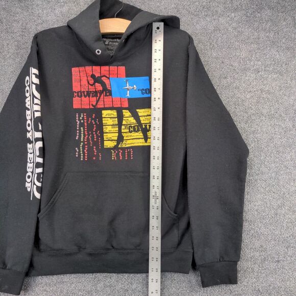 Funimation Sunrise Cowboy Bebop Hoodie Size Small Black Graphic TANK! Anime - Picture 3 of 12